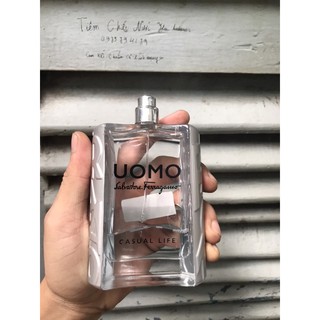 Tiemchietnuochoa_Gốc nước hoa nam 25/100ml Uomo Salvatore Ferragamo Casual Life EDT [Không box ,không nắp]