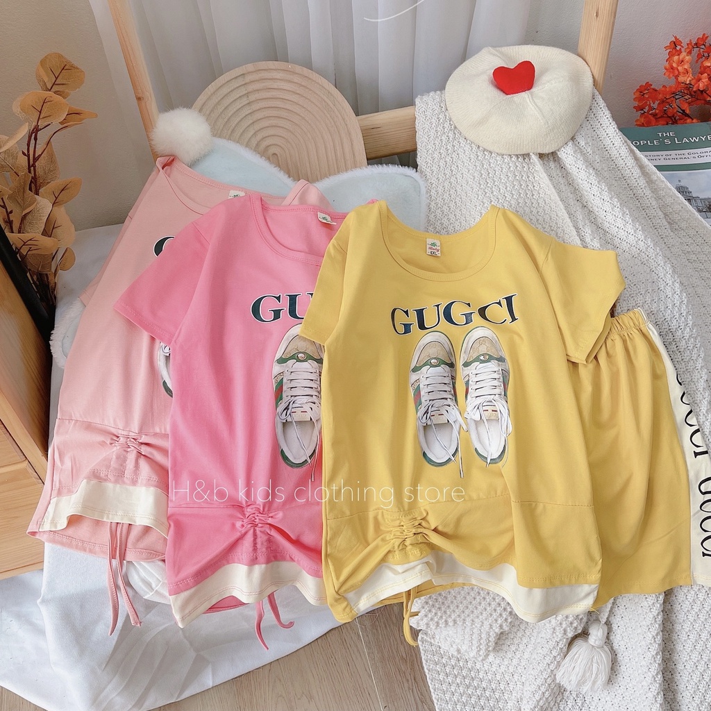 Bộ Cotton Bé Gái 23-33kg❤️Chất cotton 4 chiều siêu mềm mịn