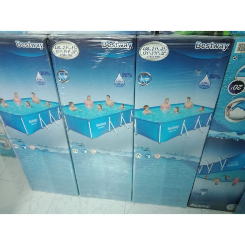 Hồ Bơi Khung Chống Kim Loại Bestway