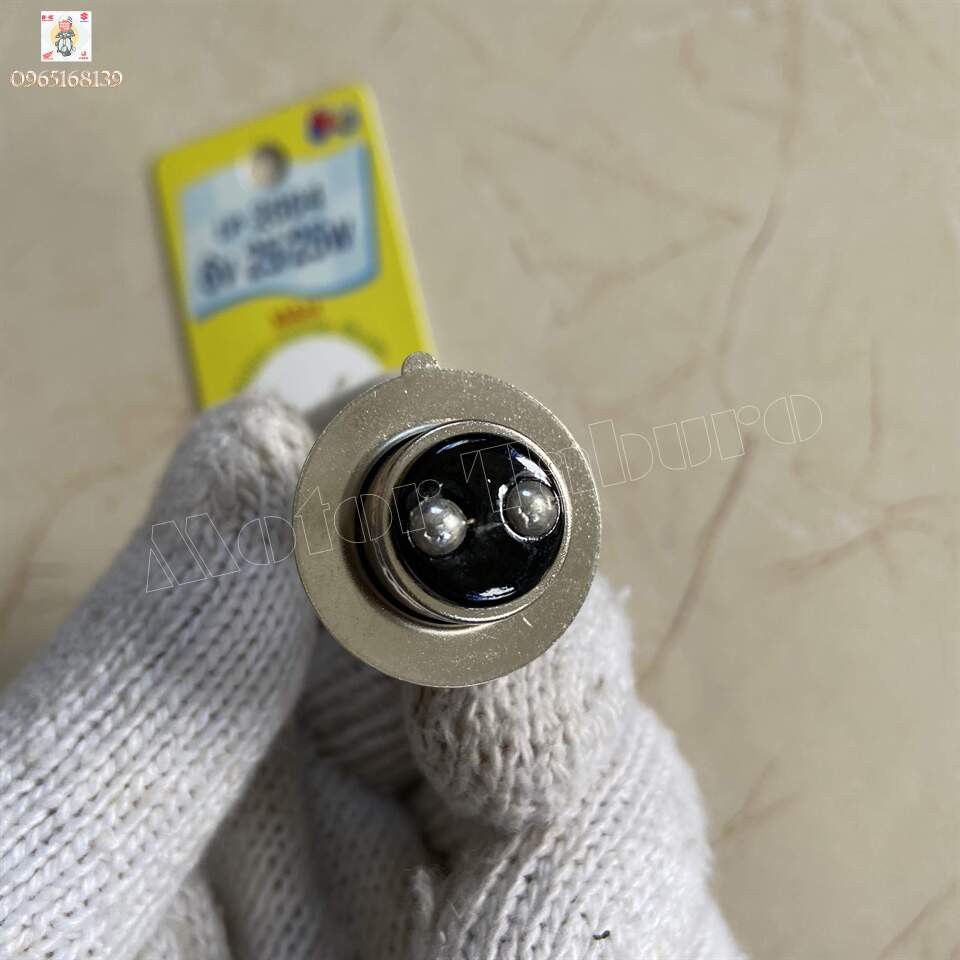 Bóng đèn T19 6v 25/25w hiệu Matsushima, màu clear