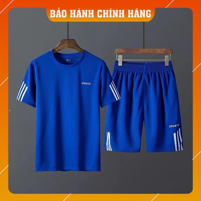 ⚡️Mặc Là SANG⚡️ Bộ Thể Thao Nam phối sọc nhiều màu vải thun lưới mè thoáng mát, SÉT ĐỒ ÁO QUẦN ĐÙI LỮNG MẶC ( SPROT )
