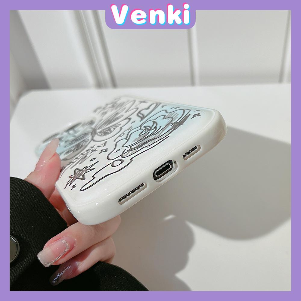 Ốp điện thoại TPU silicon họa tiết bướm túi khí thích hợp cho iPhone 11 Pro Max 13 Pro Max 12 Pro Max 7Plus xr XS Max