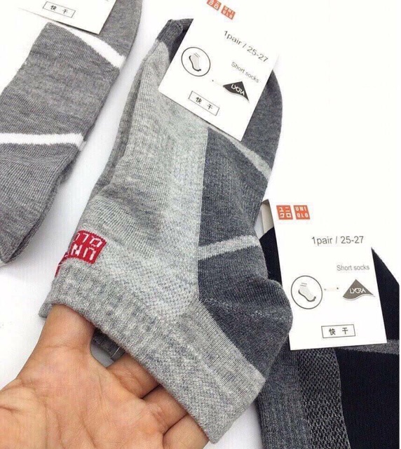 Tất Uniqlo các loại hài, cổ thấp, cổ cao