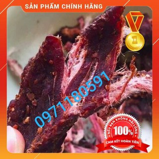 (TẶNG KÈM CHẨM CHÉO) THỊT TRÂU GÁC BẾP CHUẨN 100% 500G