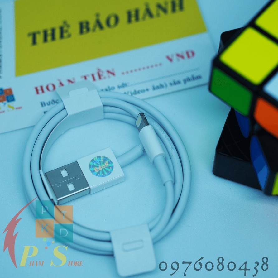 [ Cáp USB - Lightning ] Cáp Sạc IP X Zin 100% Dùng Cho IP 6,7,8,X, Giá Rẻ, Sạc Nhanh, Chất Lượng