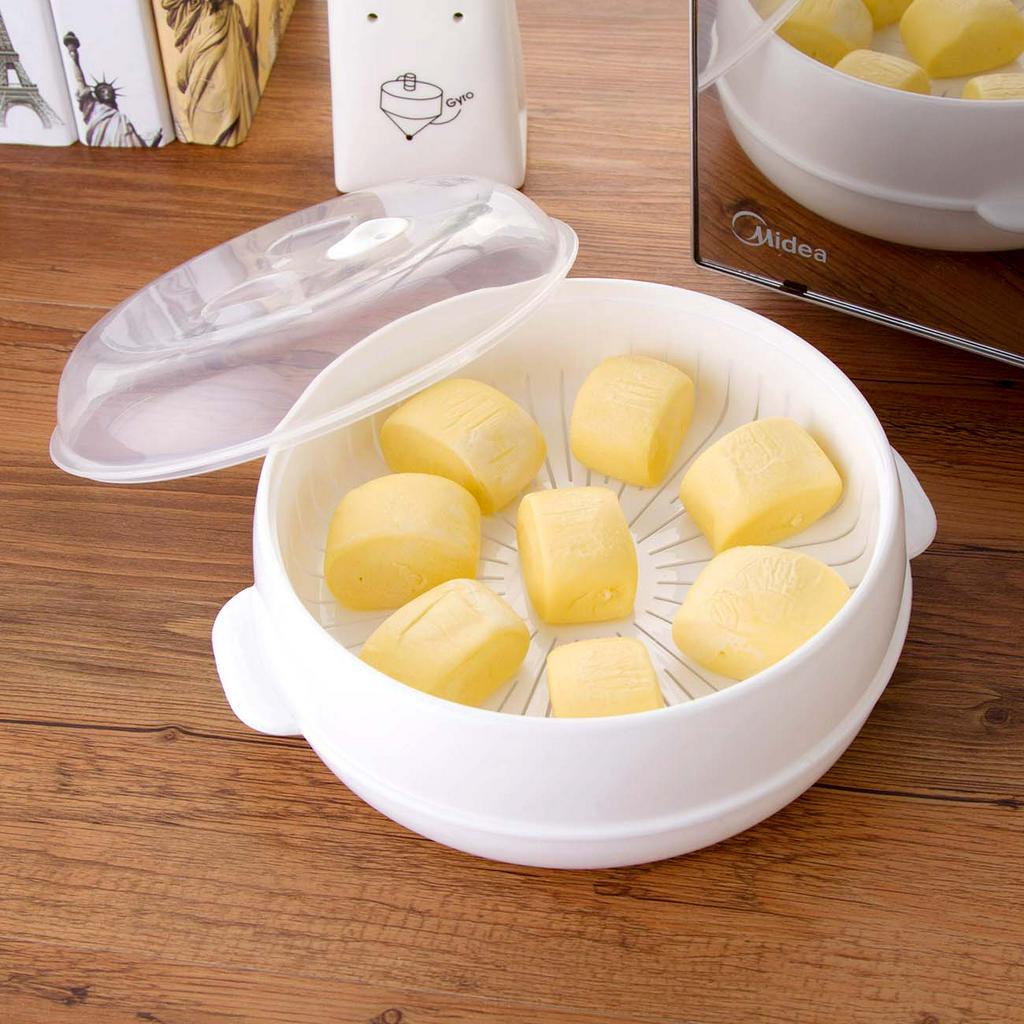 Hộp hấp JUJIAJIA hỗ trợ hấp thực phẩm trong lò nướng dụng cụ nhà bếp tiện dụng