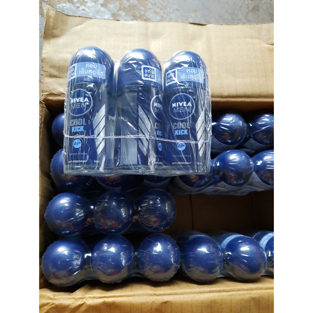 Lăn nách Nivea Men chai 50ml Thailan