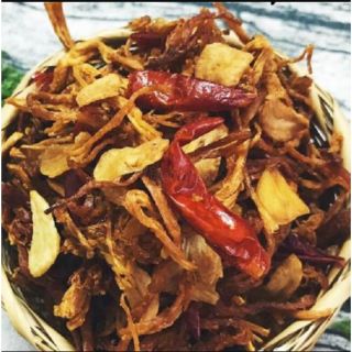 500g heo cháy tỏi nhà làm