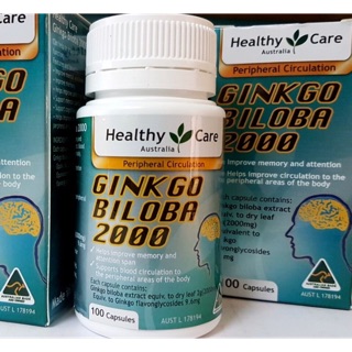 [Chemist] Bổ não Ginkgo Biloba Úc