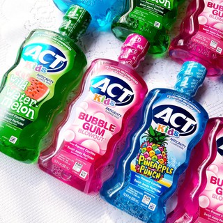 Nước súc miệng ACT Kids Anticavity Fluoride Rinse - Cho trẻ em & người lớn