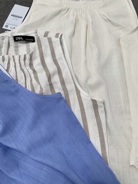[Mã FATHANG5 giảm 10K đơn 50K] Áo Linen lụa sát nách form bầu siêu xinh. Hình thật shop chụp