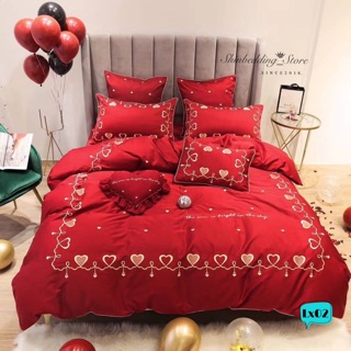 [Cao Cấp] Set Lụa Cưới 7 Món Sang Chảnh_Shinbedding_