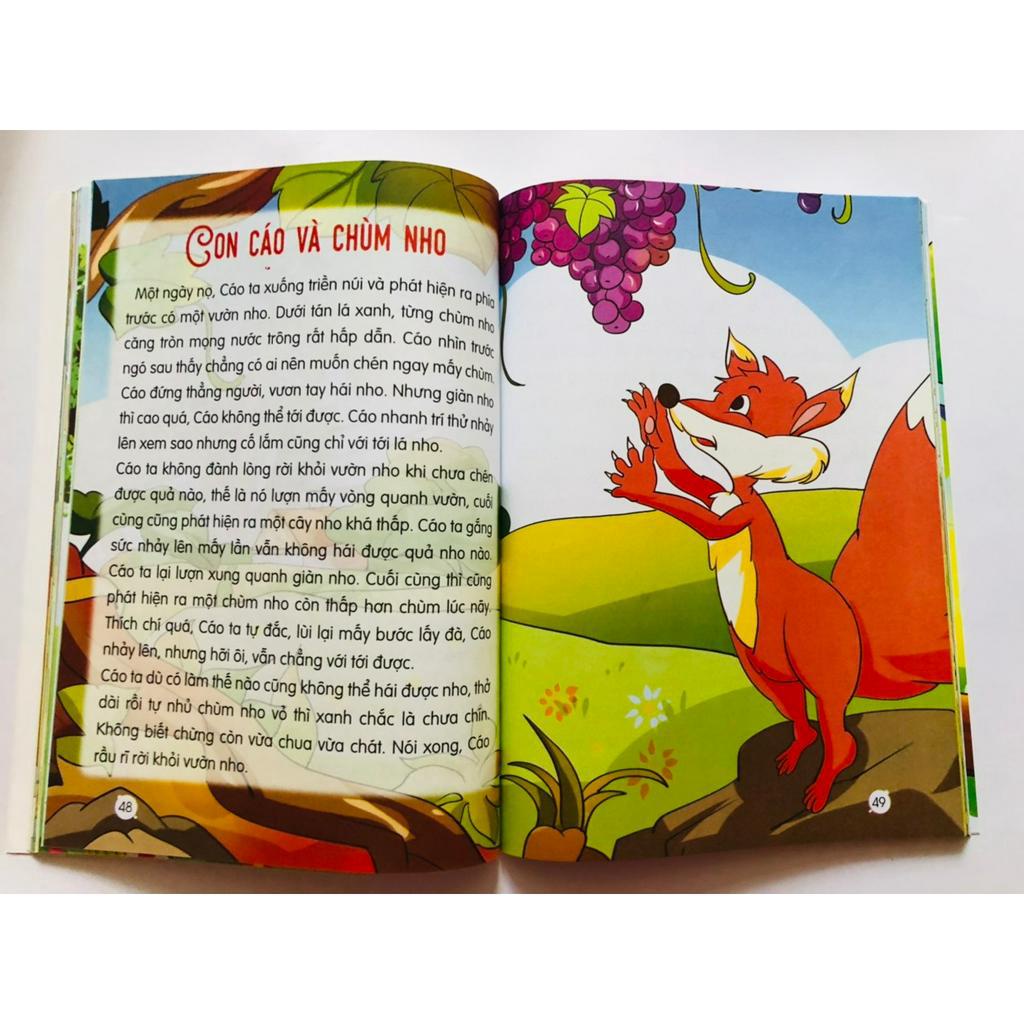 Sách - Truyện Ngụ Ngôn Cho Bé Tập Đọc 100 trang