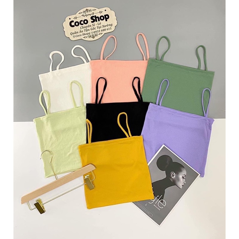 Áo Dây TV Croptop Thun Gân (ẢNH THẬT) | BigBuy360 - bigbuy360.vn