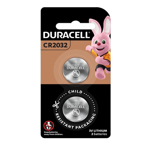 Pin CR2032 Duracell vỉ 2 viên chính hãng