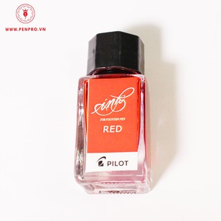 Mực Nhật Ink Pilot 15ml Đỏ, Cao Cấp, Không Lắng Cặn, Penpro