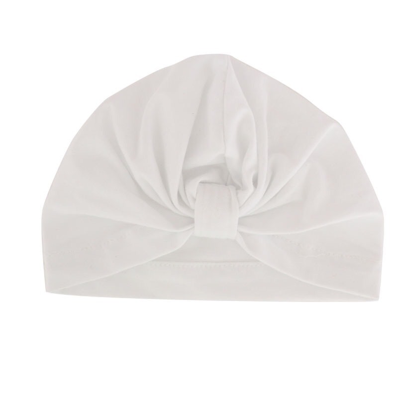 Mũ turban, mũ băng đô cotton kèm nơ dễ thương cho bé gái, nhiều màu lựa chọn - MU10