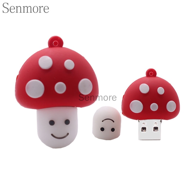 Usb Dung Lượng 1GB 8GB 16GB 32GB 64GB 128GB Hình Cây Nấm Dễ Thương