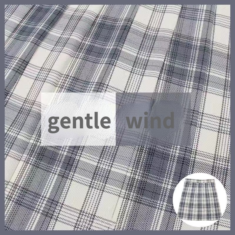 Chân Váy Đồng Phục Nữ Sinh Kẻ Sọc Caro Trẻ Trung Phong Cách Nhật Bản