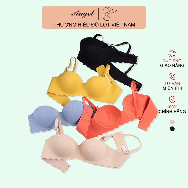 Áo lót không gọng Áo Lót Áo ngực liền mạch một mảnh của phụ nữ mới bộ áo ngực thoải mái và thoáng khí