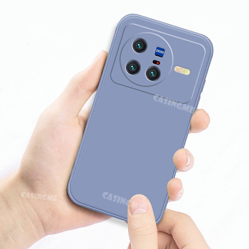 Ốp Điện Thoại TPU Silicone Mềm Chống Sốc Dạng Lỏng Cho Vivo X80 Pro 5G Vivo X 80 X80 X70 Pro Plus + 4G 5G