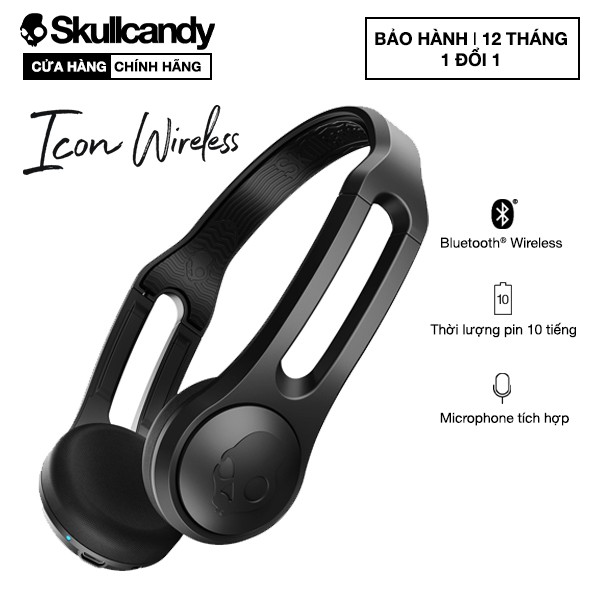 Tai Nghe Bluetooth Skullcandy Icon Wireless On-Ear