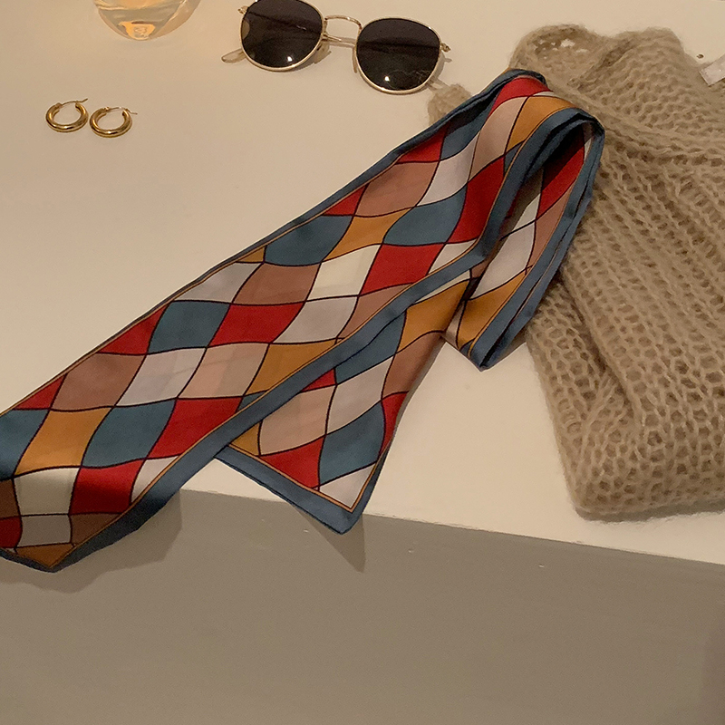 Dây Cột Tóc Lụa Phong Cách Hàn Quốc Xinh Xắn Cho Nữ