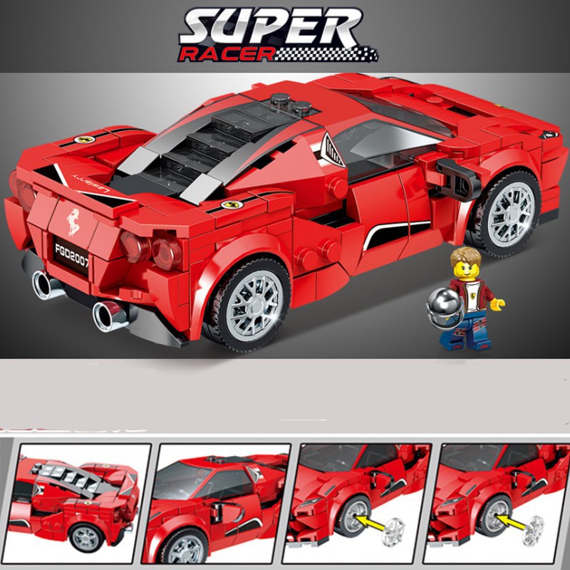 Bộ Đồ Chơi Lắp Ráp Lego Xe Đua F8 Cho Trẻ Em