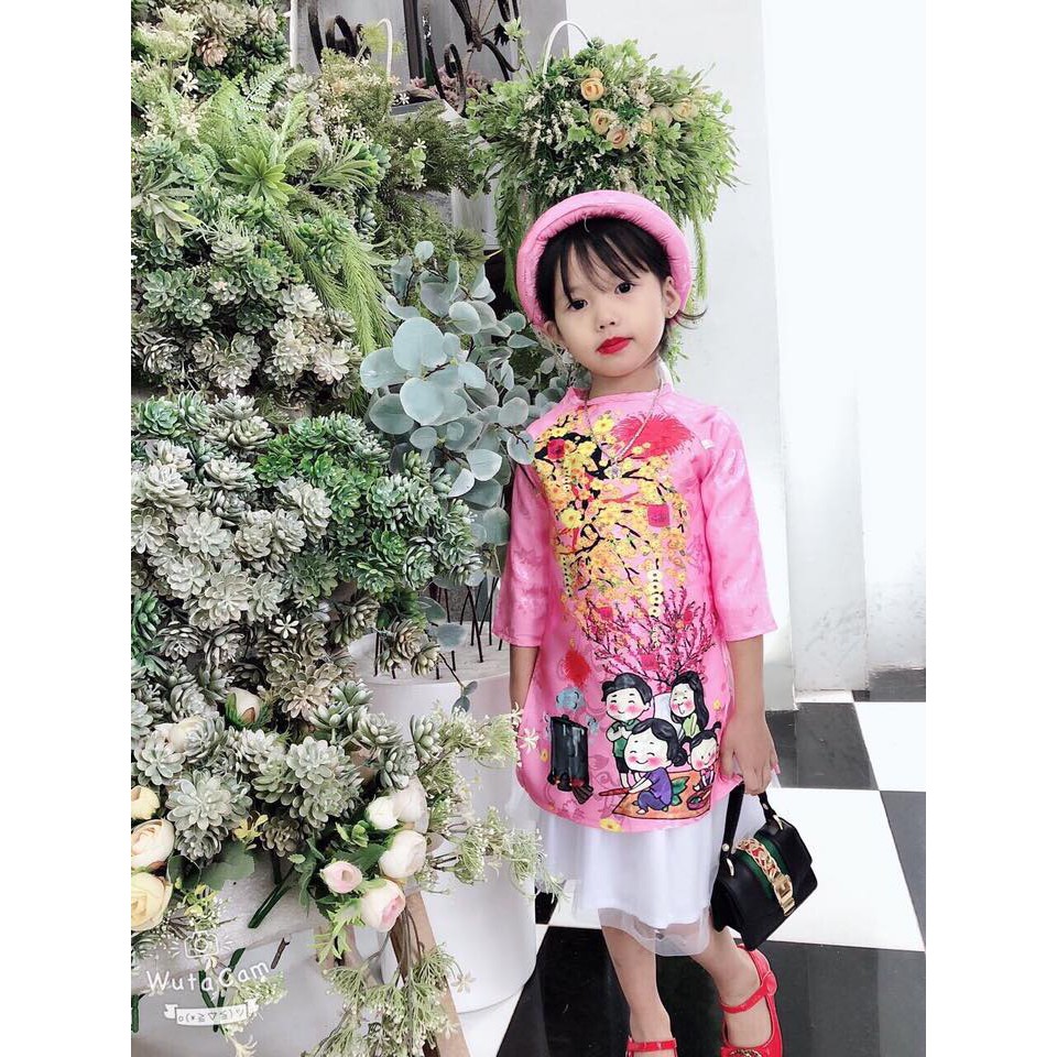 Áo dài Tết và khăn vấn