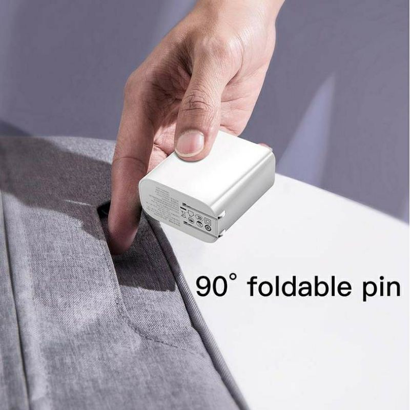 Củ sạc nhanh đa năng Baseus Speed Dual Quick charger 30W dùng cho iPhone/ iPad/ Samsung/ Huawei