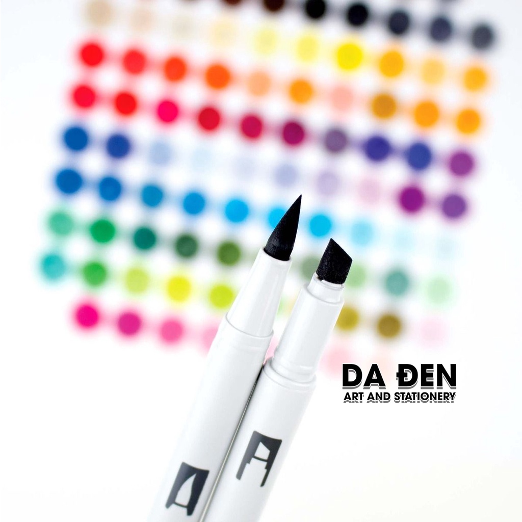 [DA ĐEN] Bộ 12 Bút Dual Marker Tombow ABT Pro - FASHION (Tặng Kèm Túi Cuộn Bút Giới Hạn)