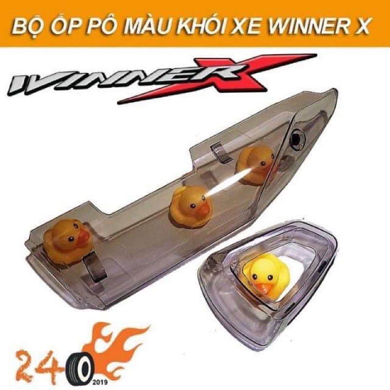 BỘ ÔP PÔ VÀ CHỤP PÔ WINNER X - TRONG SUỐT