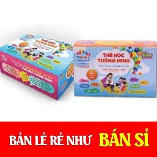 [GIÁ SỈ] [Nhập TOYMAR giảm 10%]BỘ 416 THẺ HỌC THÔNG MINH SONG NGỮ ANH – VIỆT.