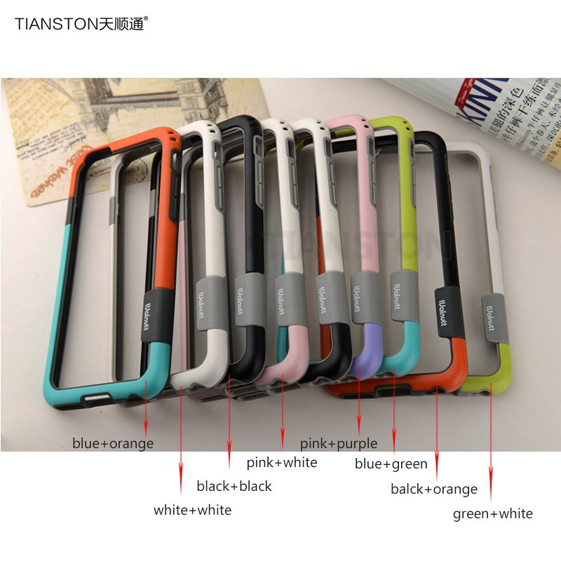 Ốp lưng silicone bumper cho Apple iPhone 6 6s plus 7 8 plus X XS max XR | BigBuy360 - bigbuy360.vn