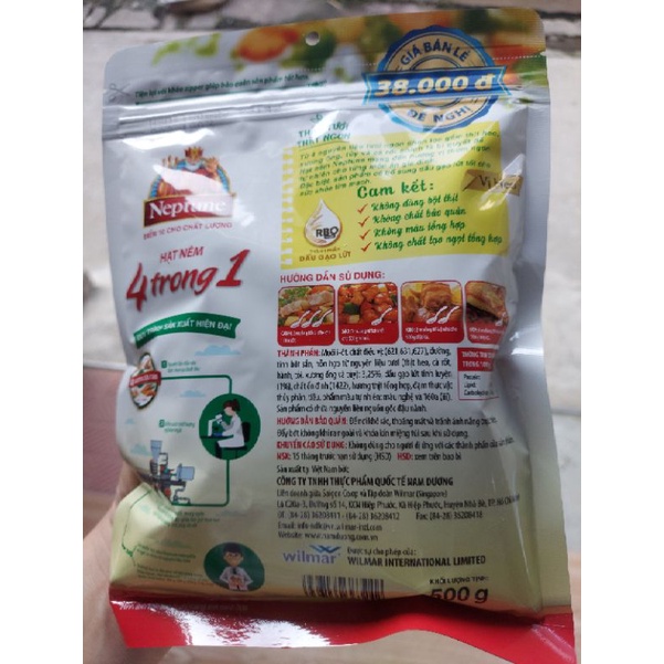 hạt nêm Neptune 500g