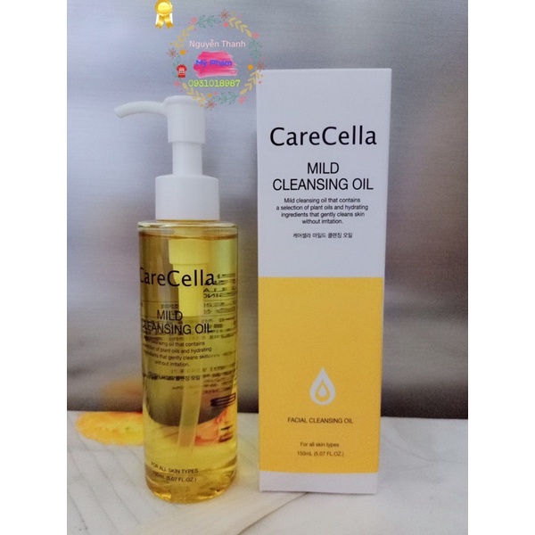 Dầu tẩy trang CareCella Mild / CareCella Mild Cleansing Oil 150ml