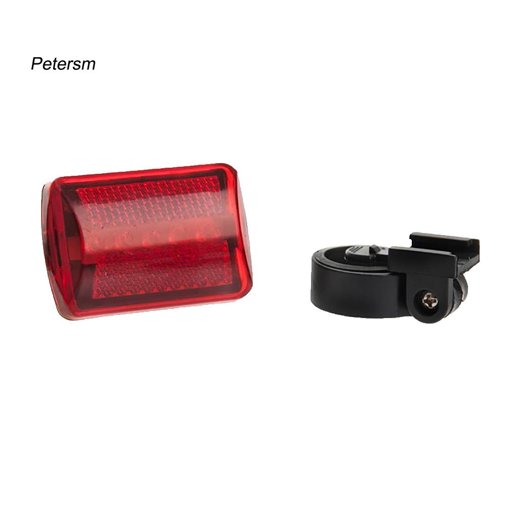 Đèn hậu LED 5 bóng 7 chế độ dùng cho xe đạp chất lượng cao