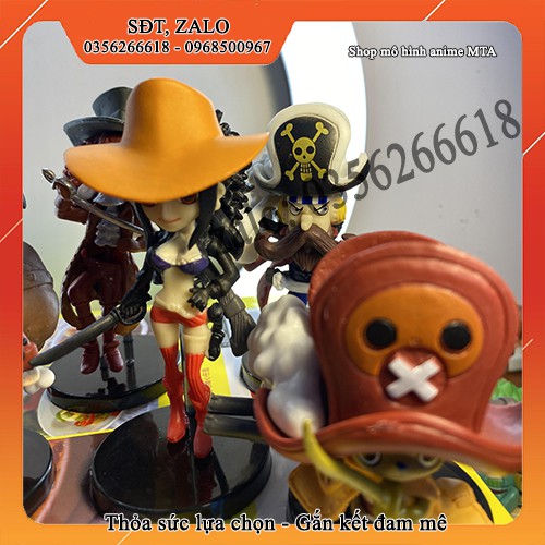 Tàu Sunny, Combo 9 Mô Hình One Piece Z team MŨ RƠM . Hàng độc quyền tặng kèm VOUCHER KHUYẾN MÃI