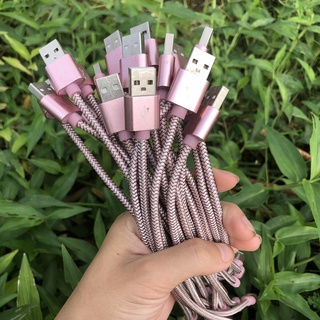 cáp sạc ngắn 20cm 30cm dây dù micro usb typec iph
