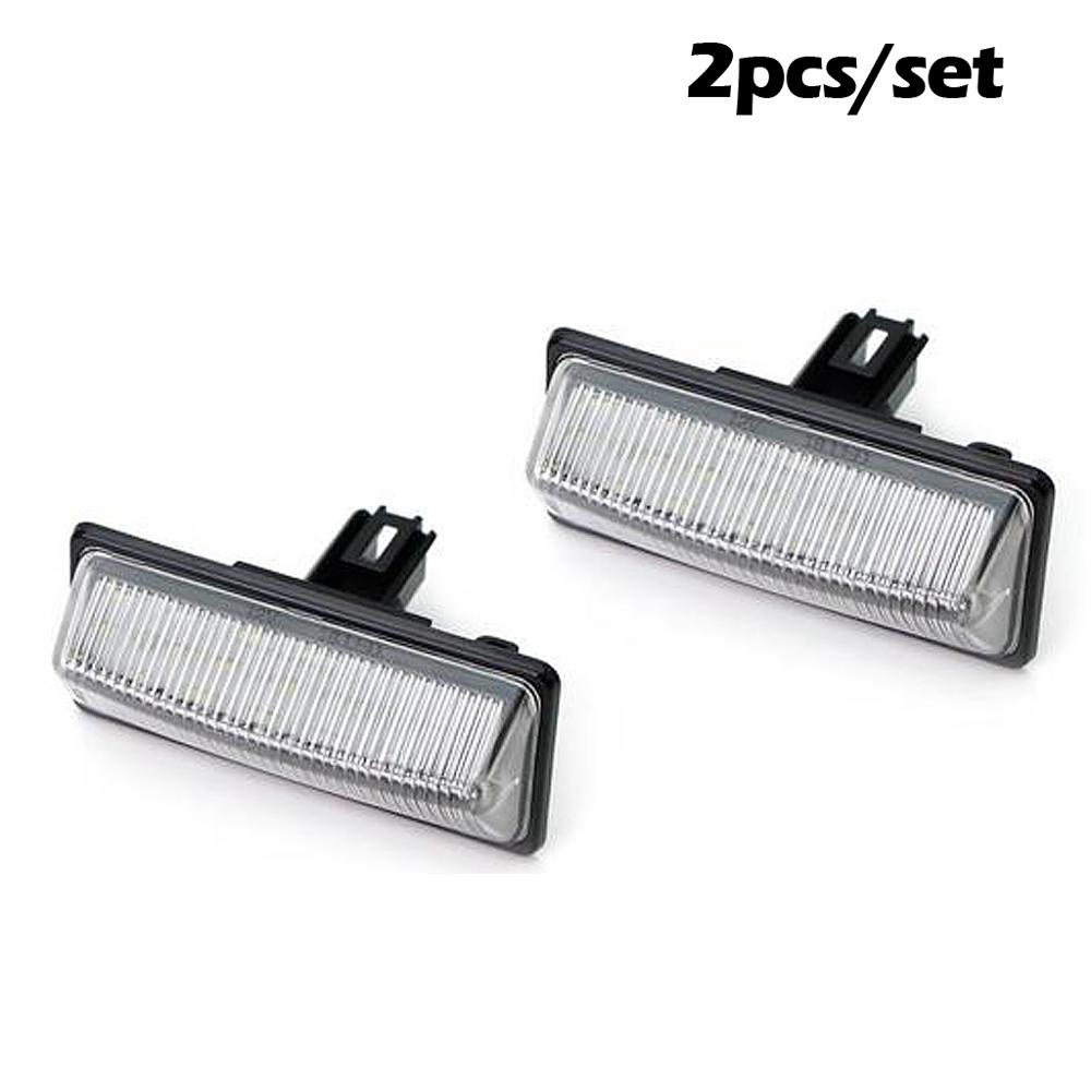 Đèn LED Chiếu Biển Số Xe Chuyên Dụng Cho Nissan Teana Tidda Altima JX35 Murano Pathfinder Quest Sentra NV350 Pulsar Sunny Sylphy