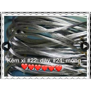 kẽm làm hoa