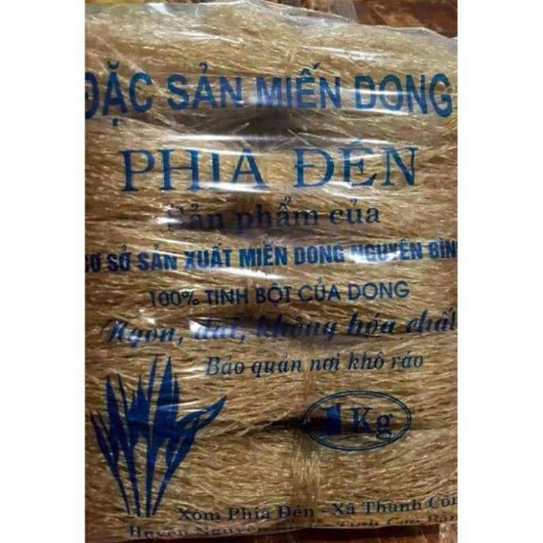 1kg Miến dong Phia đén đặc sản cao bằng (Hàng chuẩn 100%)
