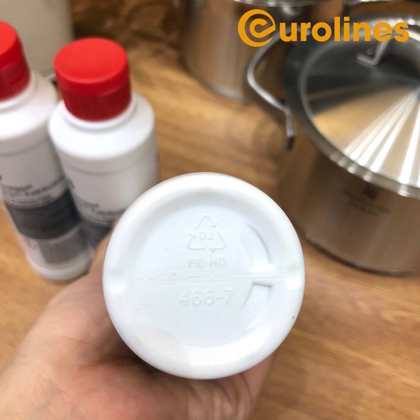 Chai Dung dịch tẩy rửa xoong nồi WMF PURARGAN 250ml [Nhập Đức Chính Hãng - Đánh bay mọi loại vết bẩn]