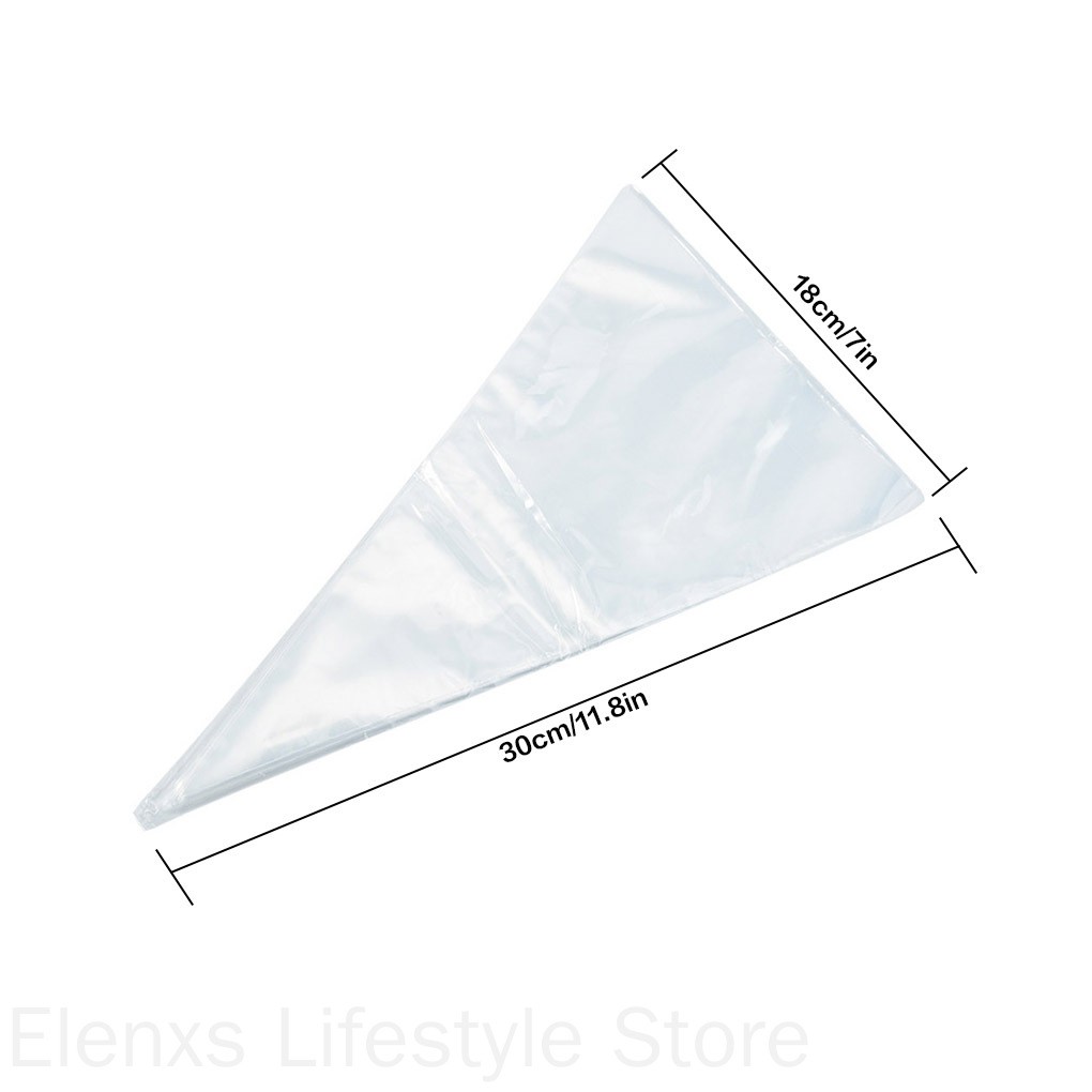 Set 10 túi bắt kem trang trí bánh tiện lợi