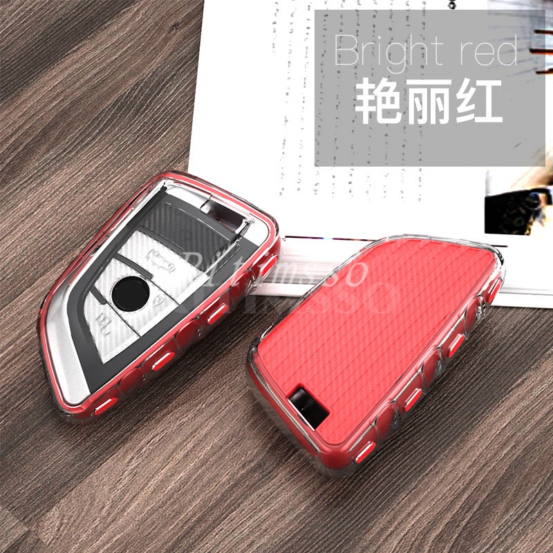 Ốp Bảo Vệ Chìa Khóa Xe Hơi Bằng TPU Cao Cấp Cho BMW 3 5 7 Series X1 X3 X5 X6 F45 F46 G20 G30 G32 G11 F48 G01 F15 F16