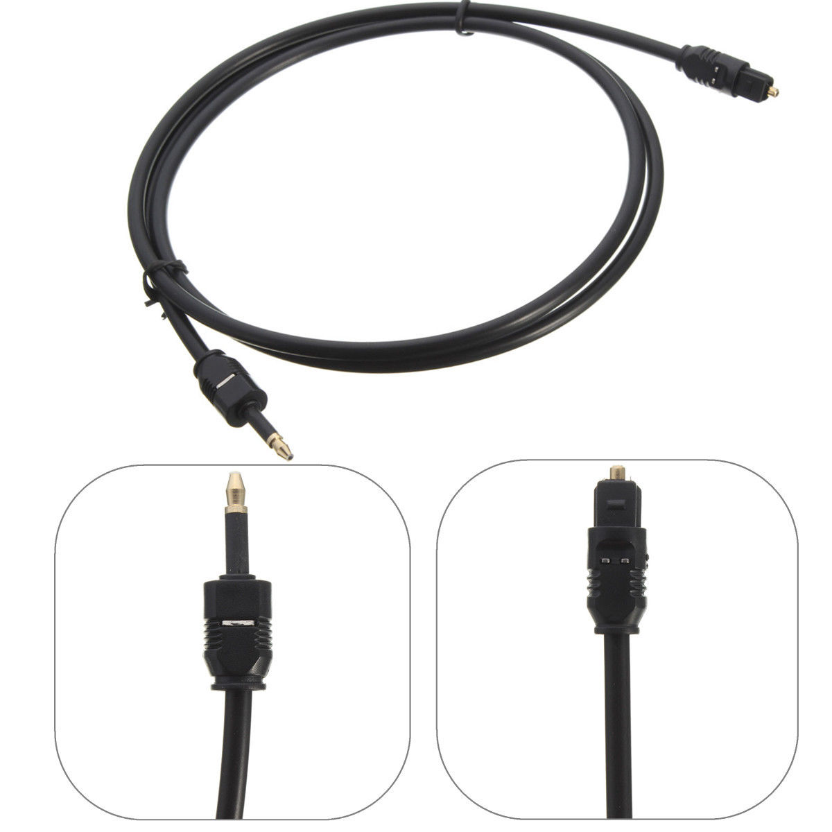 Dây Cáp Âm Thanh Kỹ Thuật Số Chất Lượng Cao 3.5mm 1m / 3ft Spdif