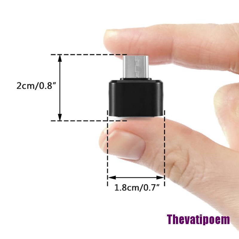 Bộ 2 Đầu Chuyển Đổi Usb Type C Đực Sang Usb 2.0 Cái | BigBuy360 - bigbuy360.vn