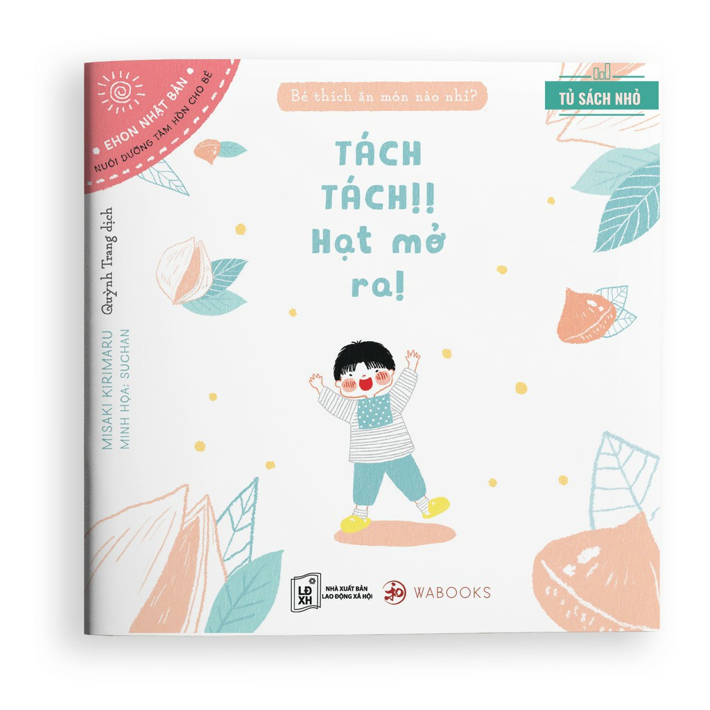 Sách - Bé Thích Ăn Món Gì Nào (Ehon Rau Củ) - Combo 4 cuốn ehon Nhật Bản cho bé 0 - 4 tuổi