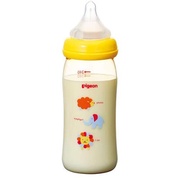 Bình Sữa Pigeon PPSU Plus Cổ Rộng Hình thú 160(S)/240(M)ml
