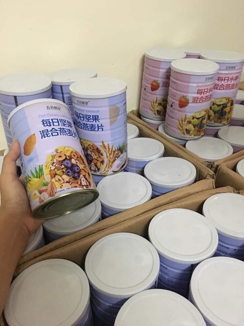 Combo 2 Hộp Ngũ Cốc Ăn Kiêng Oatmeal